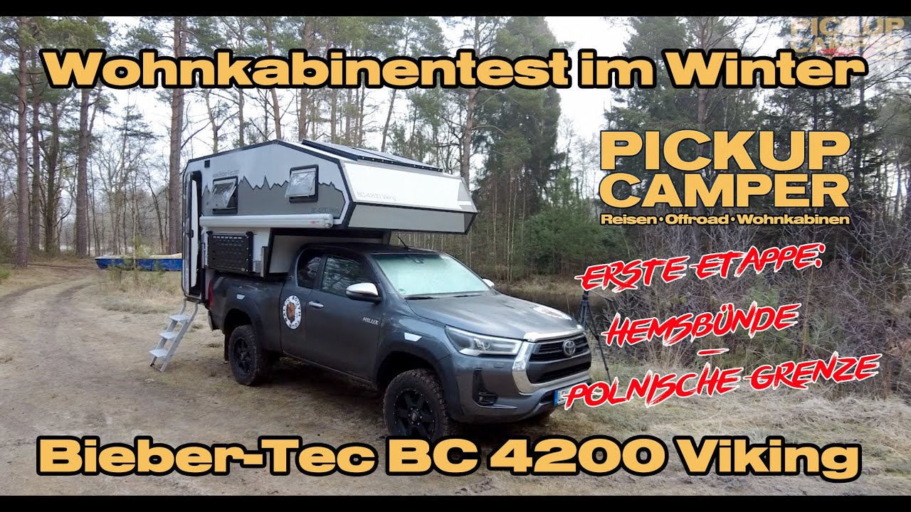 PICKUP CAMPER tv: South Baltic Tour
