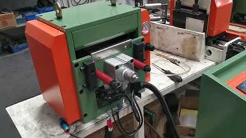 NC servo feeder Testing