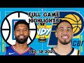 Clippers at pacers full game highlights december 18 2023 chanzkienba