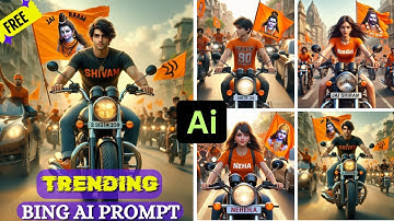 Ram Navami Ai image editing tutorial || Ramanavami Bullet 3D photo Editing | #aiimagegenerator #bing