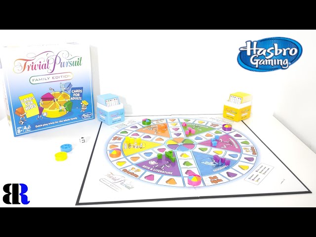 Hasbro Gaming Trivial Pursuit Family Edition Board Game