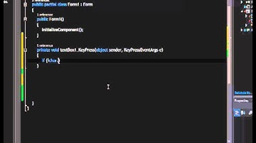 C# Tutorial - 3 - TextBox that only accepts numbers