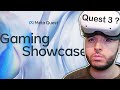 Fr meta quest gaming showcase  2023 le meta quest 3 est la