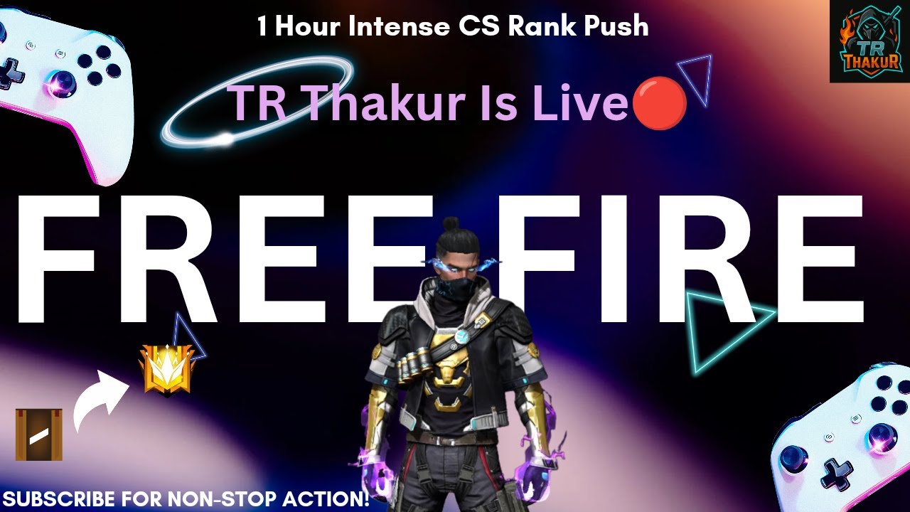 🎯 " Only CS Rank Push Grind | CS Ranked Domination 🔥 Free Fire Live ...
