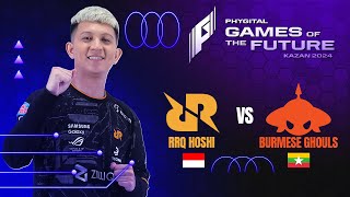 🔴 LIVE | RRQ HOSHI VS BURMESE GHOULS | GAMES OF THE FUTURE