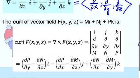 multivariable calculus 16.5 curl and divergence