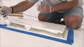 DIY Boat Restoration: Applying gelcoat by brush