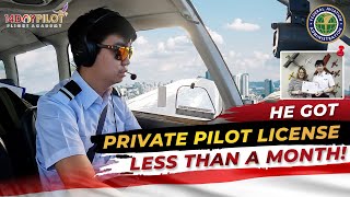 He Passed FAA Private Pilot Accelerated Course - 2024 Student Story