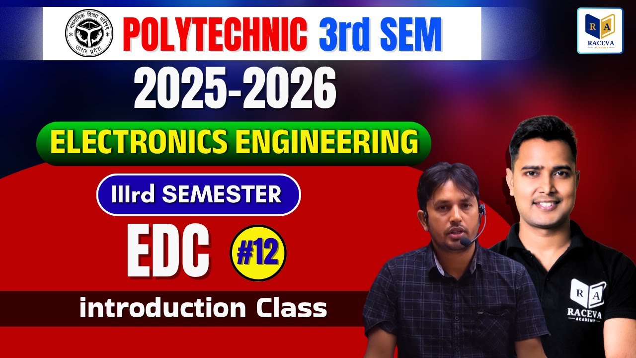 🔴 Electronics Device and Circuit || Bteup 3rd Semester | Demo Class #12 ...