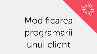 Modificare programari in calendarul online screenshot 4