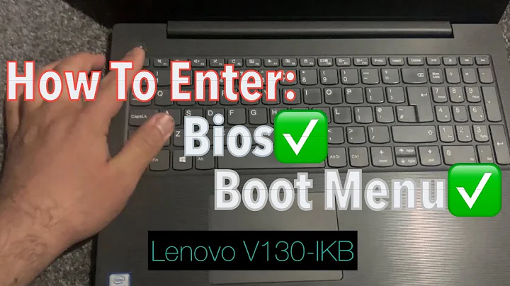 Lenovo V130 IKB - How To Enter Bios (UEFI) & Boot Menu Option | Boot From USB