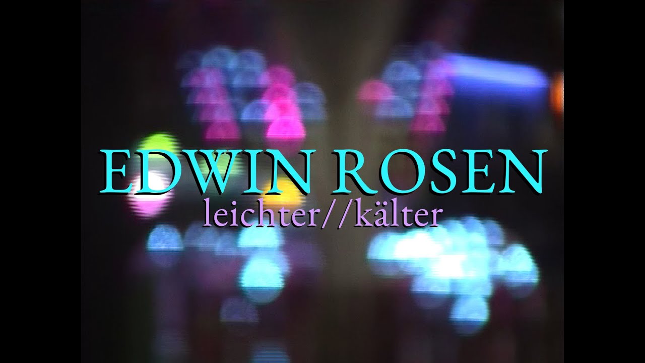Edwin Rosen - Verschwende deine Zeit (Official Video)