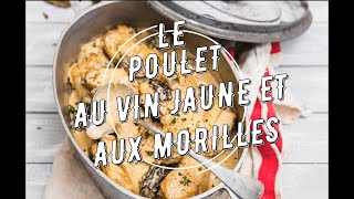 😋 🍗 RECETTE POULET AU VIN JAUNE ET AUX MORILLES SIMPLE ET RAPIDE EN MOINS DE 2 MINUTES 🍗 😋
