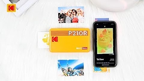 How to use Kodak Mini 2 Retro 2.1x3.4” Portable Instant Photo Printer