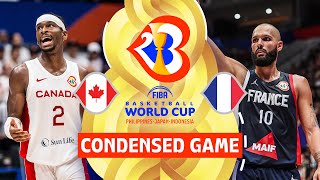 Canada 🇨🇦 vs France 🇫🇷 | Full Game Highlights