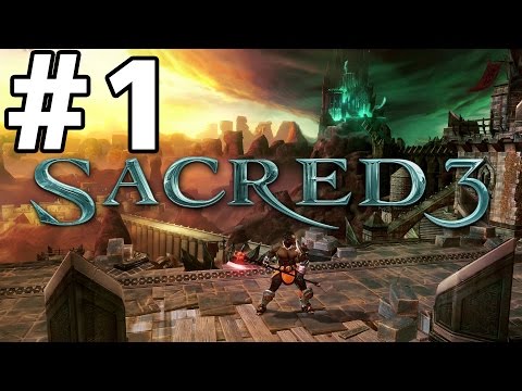 Sacred 3 Gameplay Walkthrough Part 1 (PS3/Xbox 360/PC) Review Let's Play Playthrough