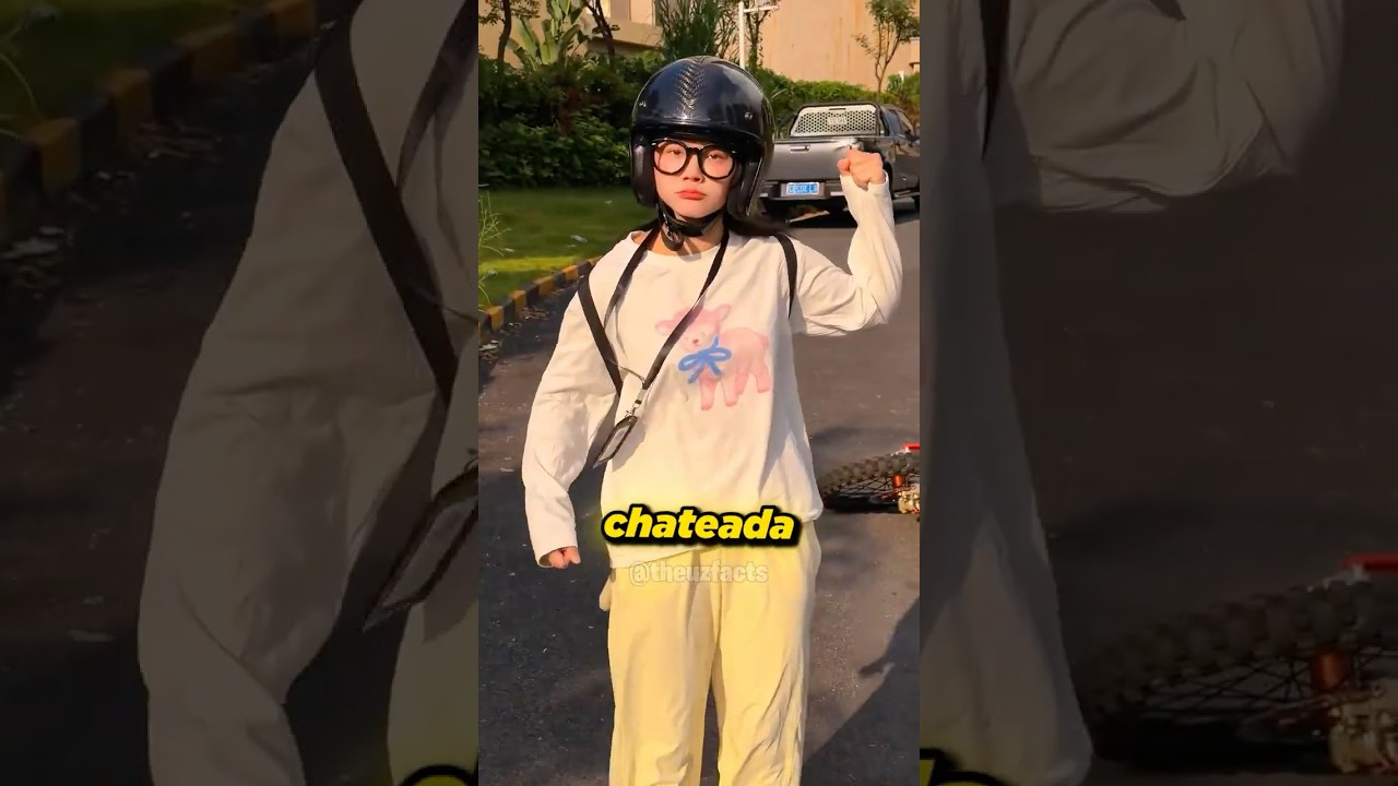 ELA ERA TÃO BAIXINHA QUE PRECISAVA DESCER DA MOTO TODA VEZ QUE O SINAL FICAVA VERMELHO! 😱🏍️