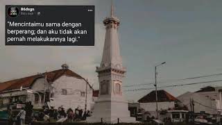 Story wa Ikon kota Yogyakarta 14 detik.