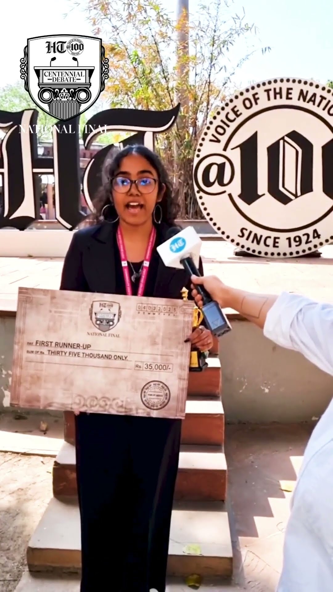 #HTCentennialDebate: Students Reflect On Their Award-Winning Arguments | Watch