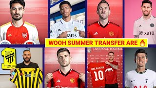 LATEST CONFIRMED &RUMOURS TRANSFERS SUMMER 2023, Sadio manchester united,Gundogan to Arsenal ,Kane