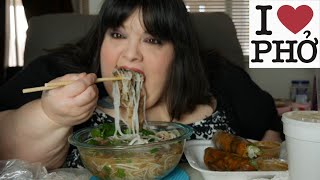Vietnamese Pho Mukbang Eating Show