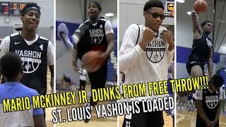 Vashon Is LOADED With D1 TALENT! feat. Mario McKinney and Cam'Ron Fletcher | Raw Highlights