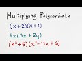 How to multiply polynomials the ultimate guide