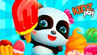 Фабрика мороженного малыша Панды - мультик игра приложение для маленьких детей screenshot 4