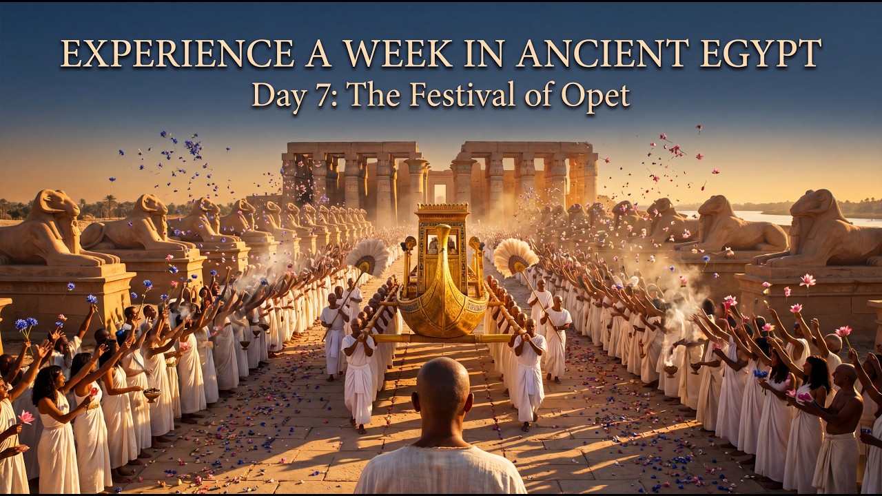 Experience a Week in Ancient Egypt | Day 7: The Festival of Opet (Series Finale)