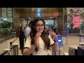 Rashmika Mandanna Spotted At Mumbai Airport 😍✈️ With Flaunts