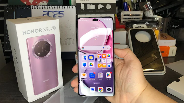 Honor X9c 5G Unboxing + First Boot Up (Titanium Black)