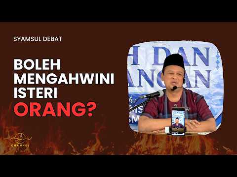 Boleh Mengahwini Isteri Orang?