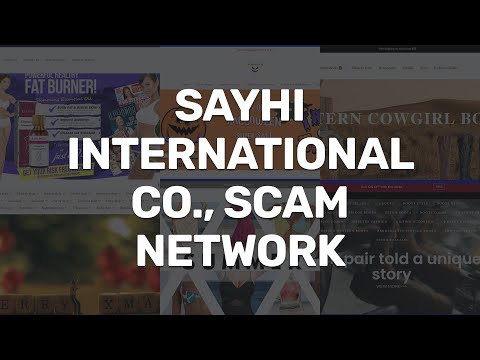 Sayhi International Co., Limited - Chinese Shopping Scams » Fake Website Buster