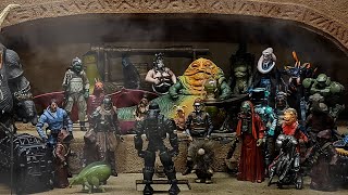 Star Wars Vintage Collection Custom Jabba The Hutt Throne Room 
