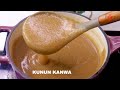 ZUBEREITUNG VON KUNUN KANWA Hirse Salzpeter Brei