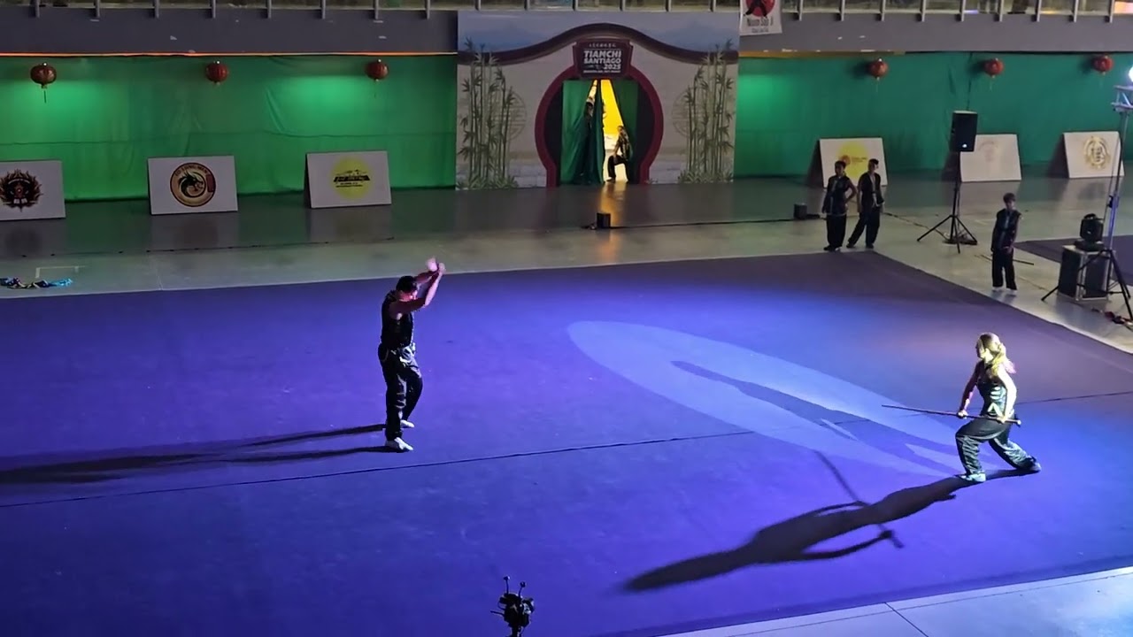 Tat Wong Kung Fu Academy USA demo team Santiago Chile Tiamchi 2025