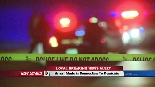 Arrest Made In Homicide