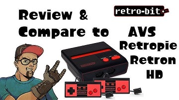 HD NES CLONE RETRO-BIT RES PLUS REVIEW COMPARE TO AVS - RETRON HD & RETROPIE
