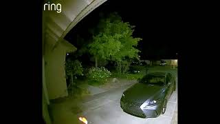 What did this Ring camera capture