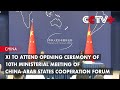 Xi to Attend Opening Ceremony of 10th Ministerial Meeting of China-Arab States Cooperation Forum