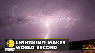Lightning bolt that struck US two years ago identified as longest ever | World Record | WION