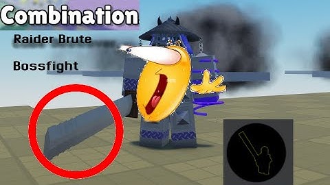 Roblox - Cube Combination Raider Brute Bossfight