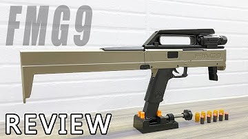 FMG9 Folding Shell Ejecting Nerf Blaster
