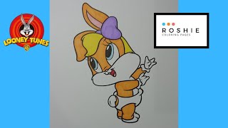 Coloring Baby Lola Bunny