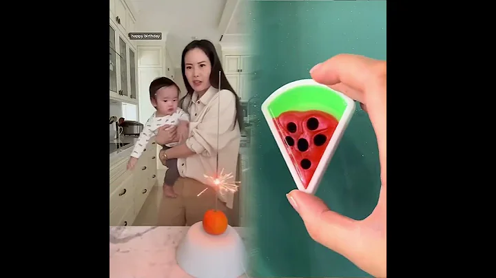 How did she know the orange would do that #MomsOfTikTok #FirstBirthday #OrangeHack