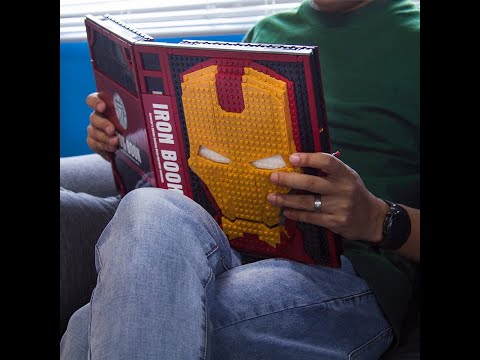 Iron man book/Обзор набора Книга Железный человек Лего