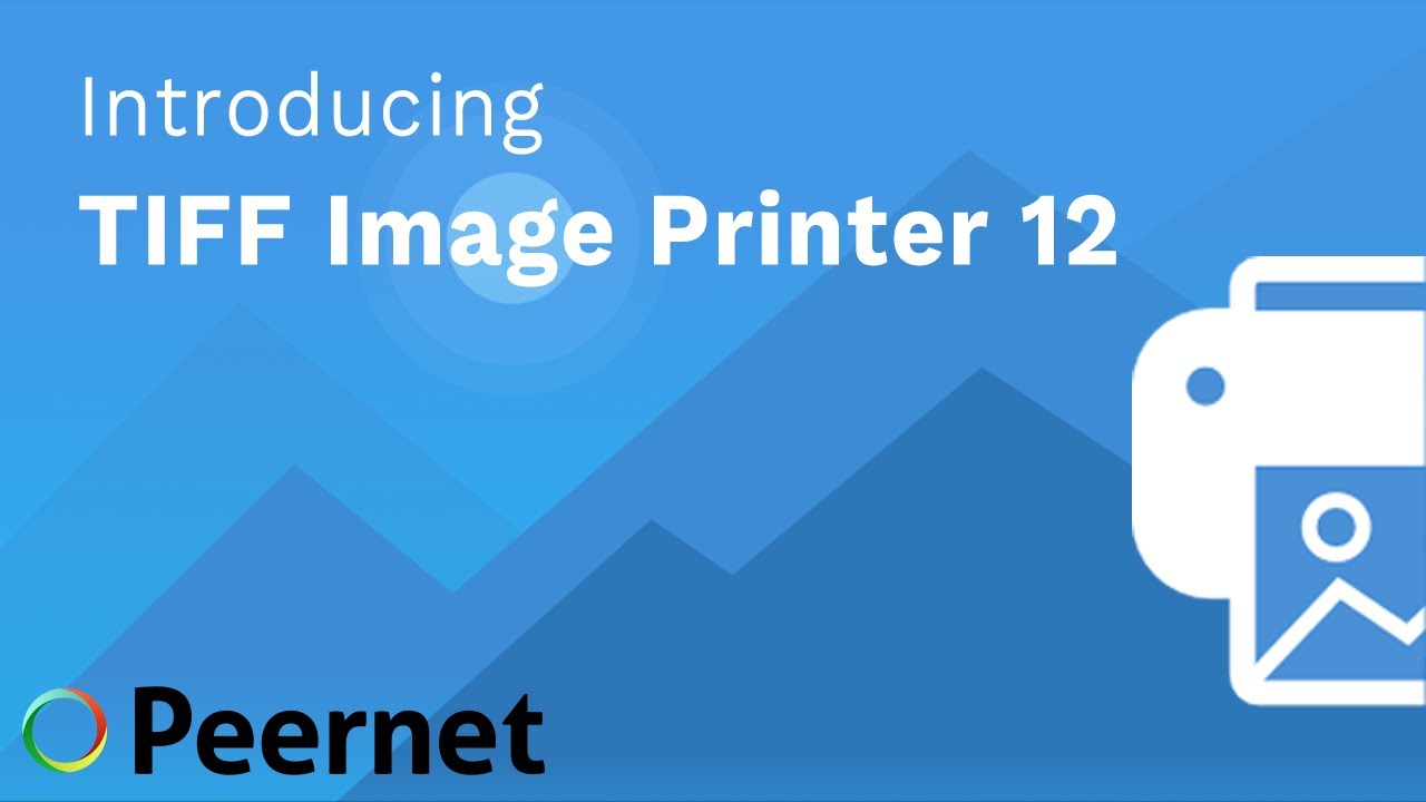 Introducing Image Printer 12 | PEERNET - YouTube