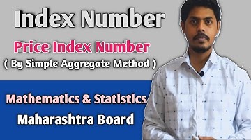 Price Index Number ll Index Number ll Practical Q. ll Mathematics and statistics ll Mukund Pathak