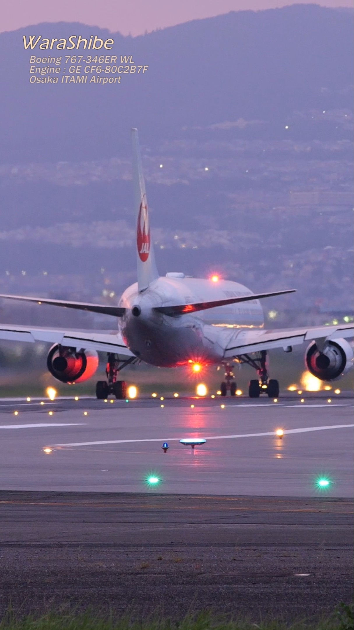 The Pride of B767: Powerful Steep Climb | JAL Boeing 767-300ER WL