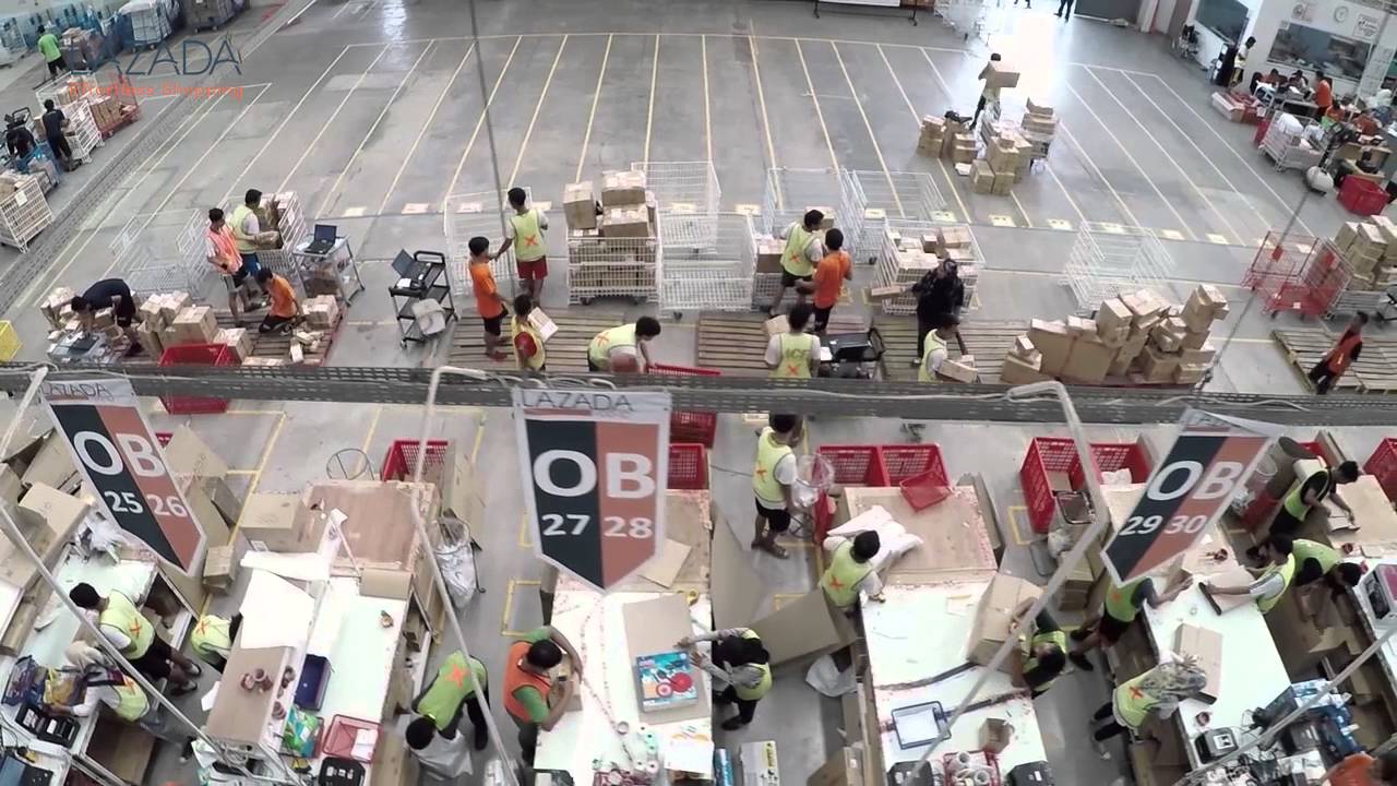 Lazada Warehouse During 12 12 Youtube